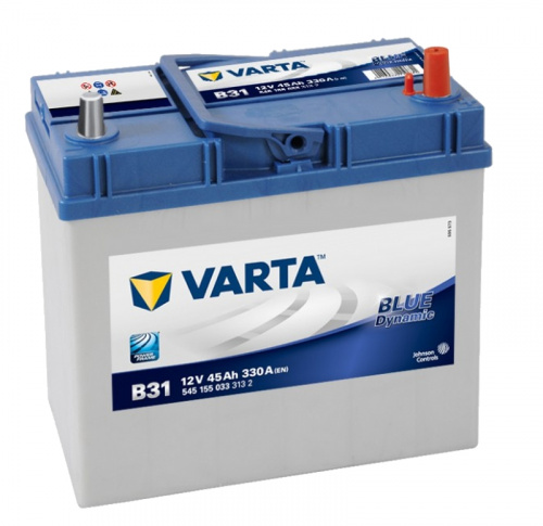 Аккумулятор Varta BD 6CT-45 R+ (B31) тонк. кл. (о.п.) яп.ст330