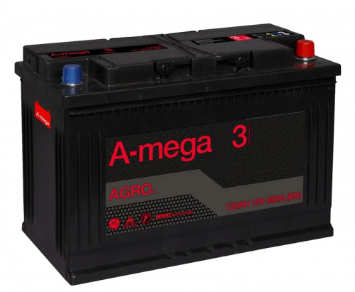 Аккумулятор А-MEGA  AGRO  6СТ-120 о.п. 950А