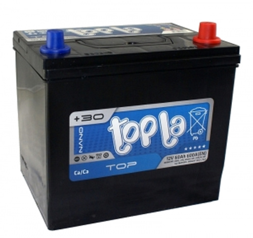 Аккумулятор TOPLA Top Asia 6СТ- 60 R+ (56068) яп ст.600