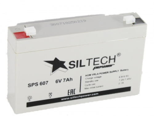 Аккумулятор SILTECH SPS 607 (6V7A) [д151ш35в94] (уп.16шт)
