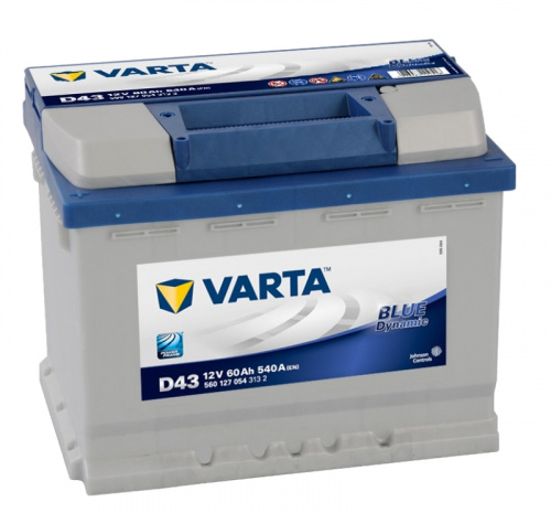Аккумулятор Varta BD 6CT-60 R+ (D24) (о.п.) [д242ш175в190/540]