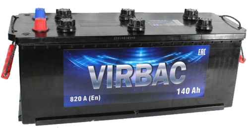 Аккумулятор VIRBAC Classic 6ст-140 евро зал каз 820