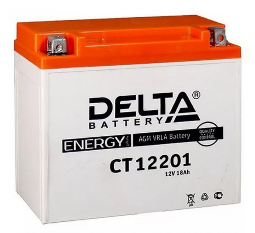 Аккумулятор DELTA СТ-12201 (20А) о.п. (YTX20-LBS)177*88*154