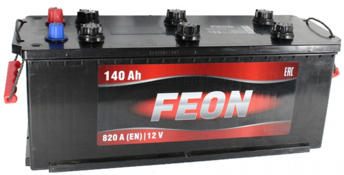 Аккумулятор FEON Classic 6CT-140 (евро) каз. [д513ш189в223/820]