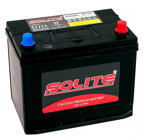 Аккумулятор SOLITE 6СТ- 85 п.п. (95D26R) 650 А (с бортом)