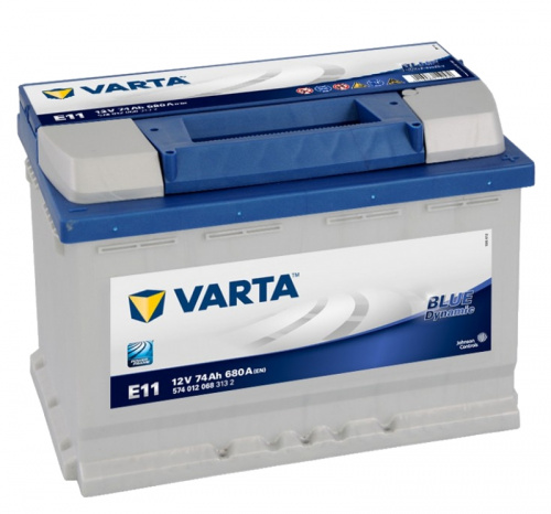 Аккумулятор Varta BD 6CT-74 R+ (E11) (о.п.) [д278ш175в190/680