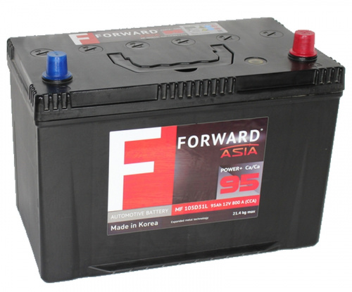 Аккумулятор FORWARD 6СТ-95 (о.п) (105D31L) [д305ш173в225/800]