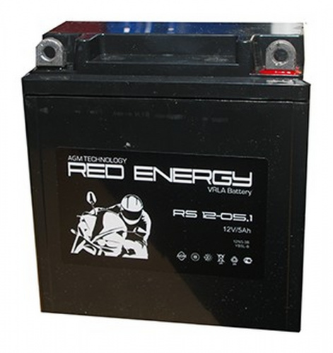 Аккумулятор RS 12-05.1 Red Energy [д120ш61в129/45](в уп.10 шт)