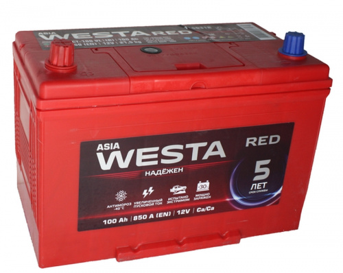 Аккумулятор WESTA ASIA 6СТ-100 о.п. 850А