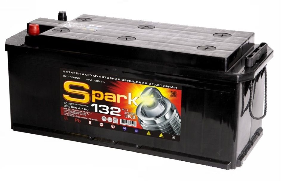 Аккумулятор SPARK ТТ - 132о.п. (514/175/210) 850А
