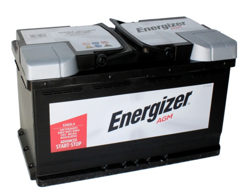 Аккумулятор ENERGIZER AGM 6СТ-80 (EA80L4) о.п.