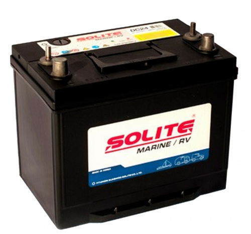 Аккумулятор SOLITE 6СТ- 75 п.п. (DC 24) 550 А