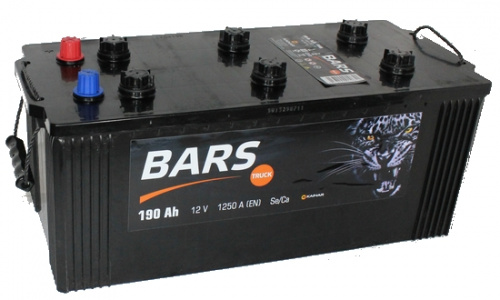 Аккумулятор BARS Silver 6 CT- 210 плоская конус 1350А.
