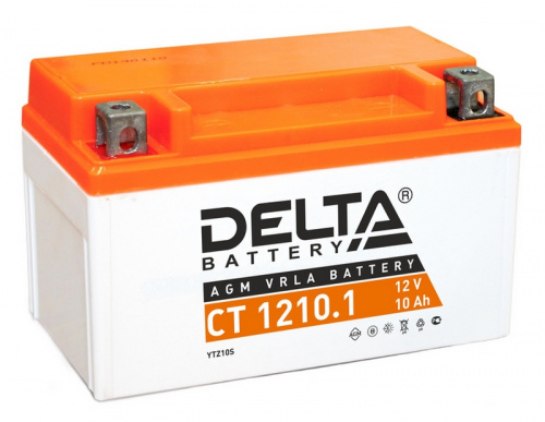 Аккумулятор DELTA СТ-1210.1 п.п. (YTZ10S) [д150ш86в93/100]уп8