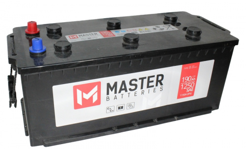 Аккумулятор Master Batteries 6СТ-190 (евро) [д510ш218в225/1150SAE] [B]