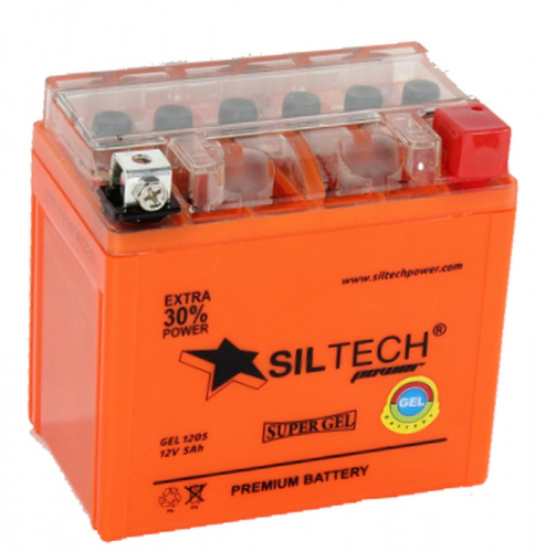 Аккумулятор SILTECH GEL1205 12V5AH о.п. (YTX5L-BS)д113ш70в105