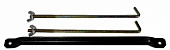 Крепления АКБ ВАЗ 2101-2106 (Планка + 2 шпильки)