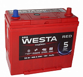 Аккумулятор WESTA ASIA (70B24L) 6ст-50 (о.п) 500А 238*129*225