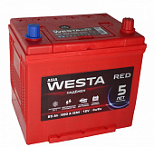 Аккумулятор WESTA ASIA (75D23L) 6ст-65 (о.п) 600А 230*175*225