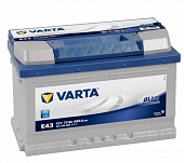 Аккумулятор Varta BD 6CT-72 R+ (E43) низкий (о.п.) 680