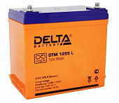 Аккумулятор DELTA DTM-1255 L (12V55A) [д239ш132в210]
