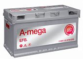 Аккумулятор А-MEGA EFB  6СТ-110 о.п. 970А