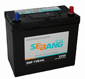 Аккумулятор SEBANG SMF 55 А/ч R+ EN 520A, толст кл 75B24LS
