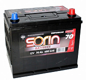 Аккумулятор SORIN 6СТ-70 Asia о.п.D26L 680A