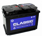 Аккумулятор CLASSIC 6CT-75 A (п.п.)700А(д278ш175в190)