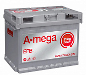 Аккумулятор А-MEGA EFB 6СТ-65 о.п. 650А